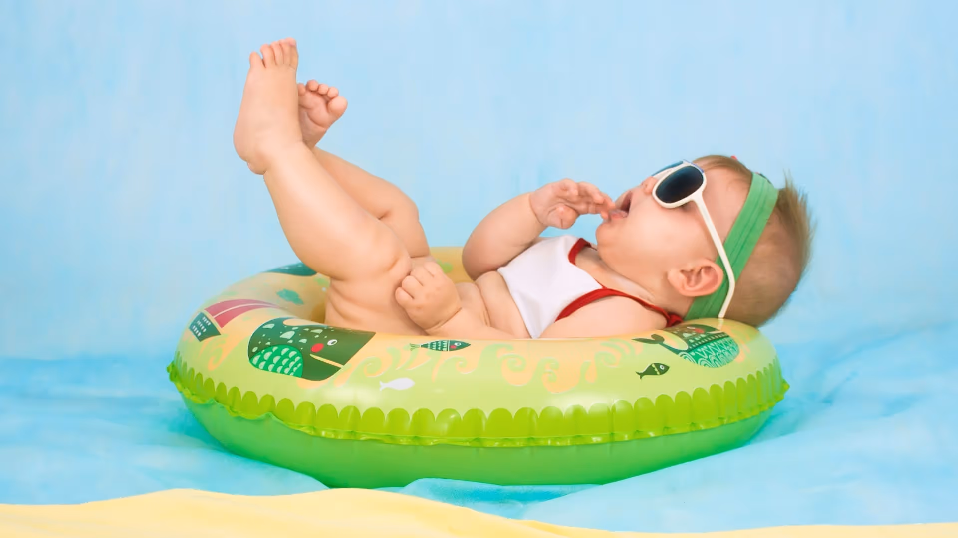Bébé nageur avec Maître Baigneur